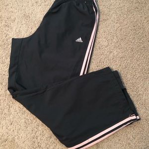 Adidas swishy pants